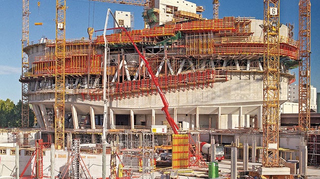 <p>The pilot project for serially manufactured 3-D formwork units for the construction of the Mercedes Benz Museum in Stuttgart in Germany sets new standards in formwork technology.&amp;nbsp;</p><br/>